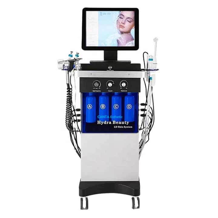 Professional hydrafacial machine front view